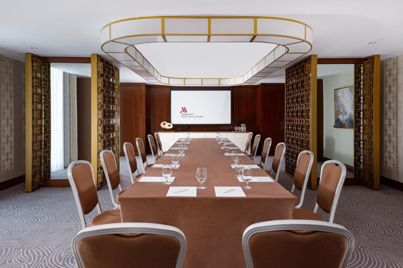 Baku Marriott Hotel Boulevard Eksteriør bilde Meeting room