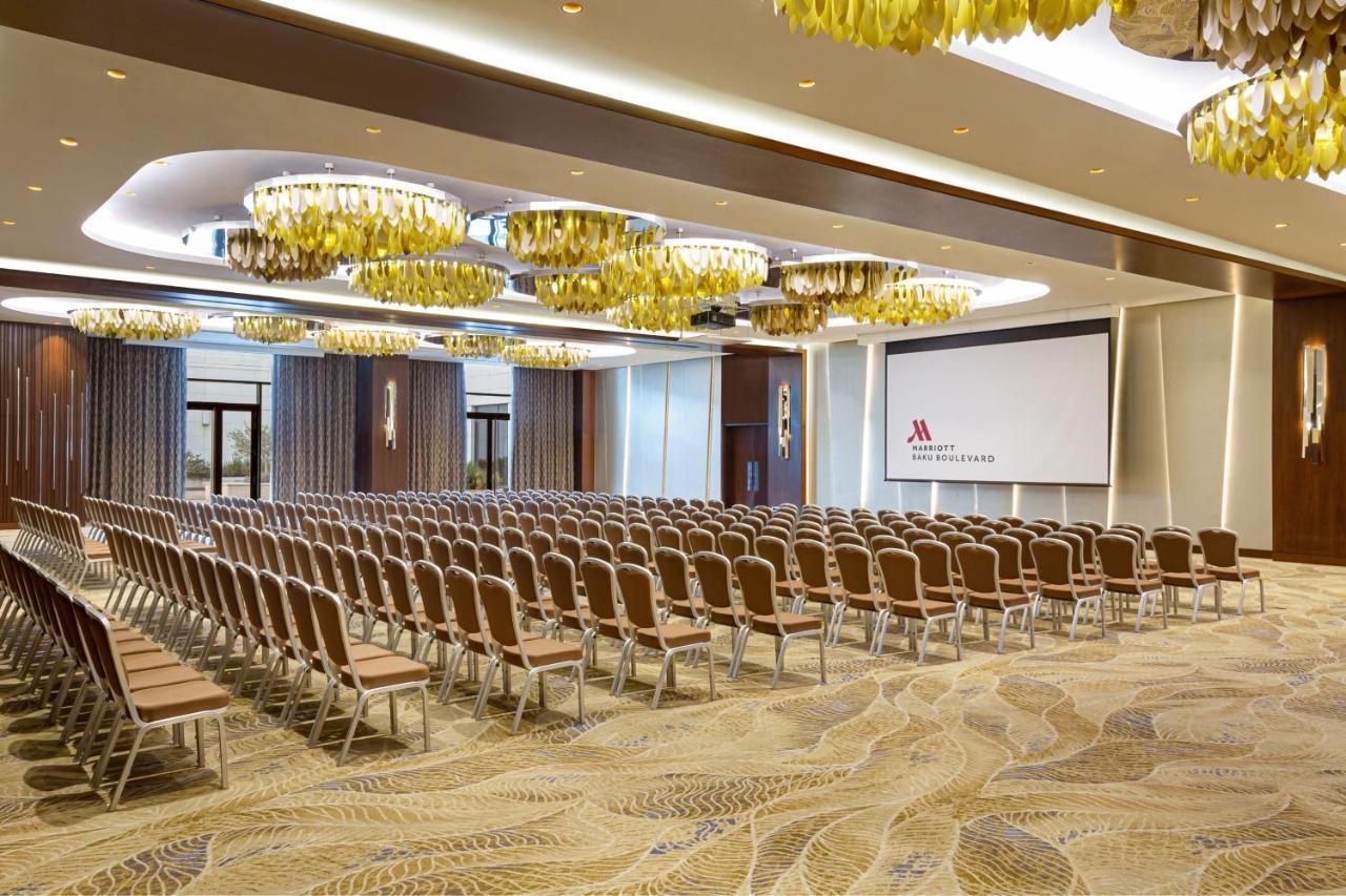 Baku Marriott Hotel Boulevard Eksteriør bilde The ballroom