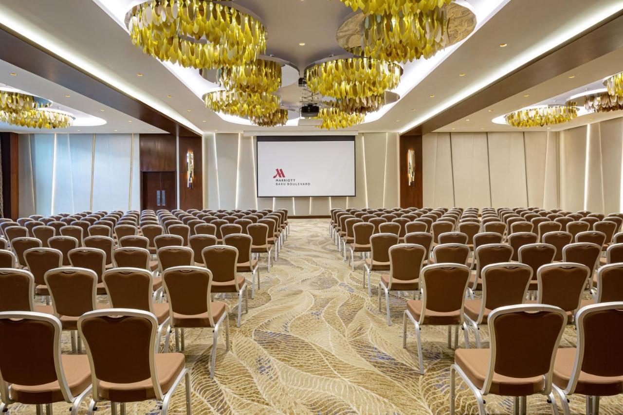 Baku Marriott Hotel Boulevard Eksteriør bilde The ballroom