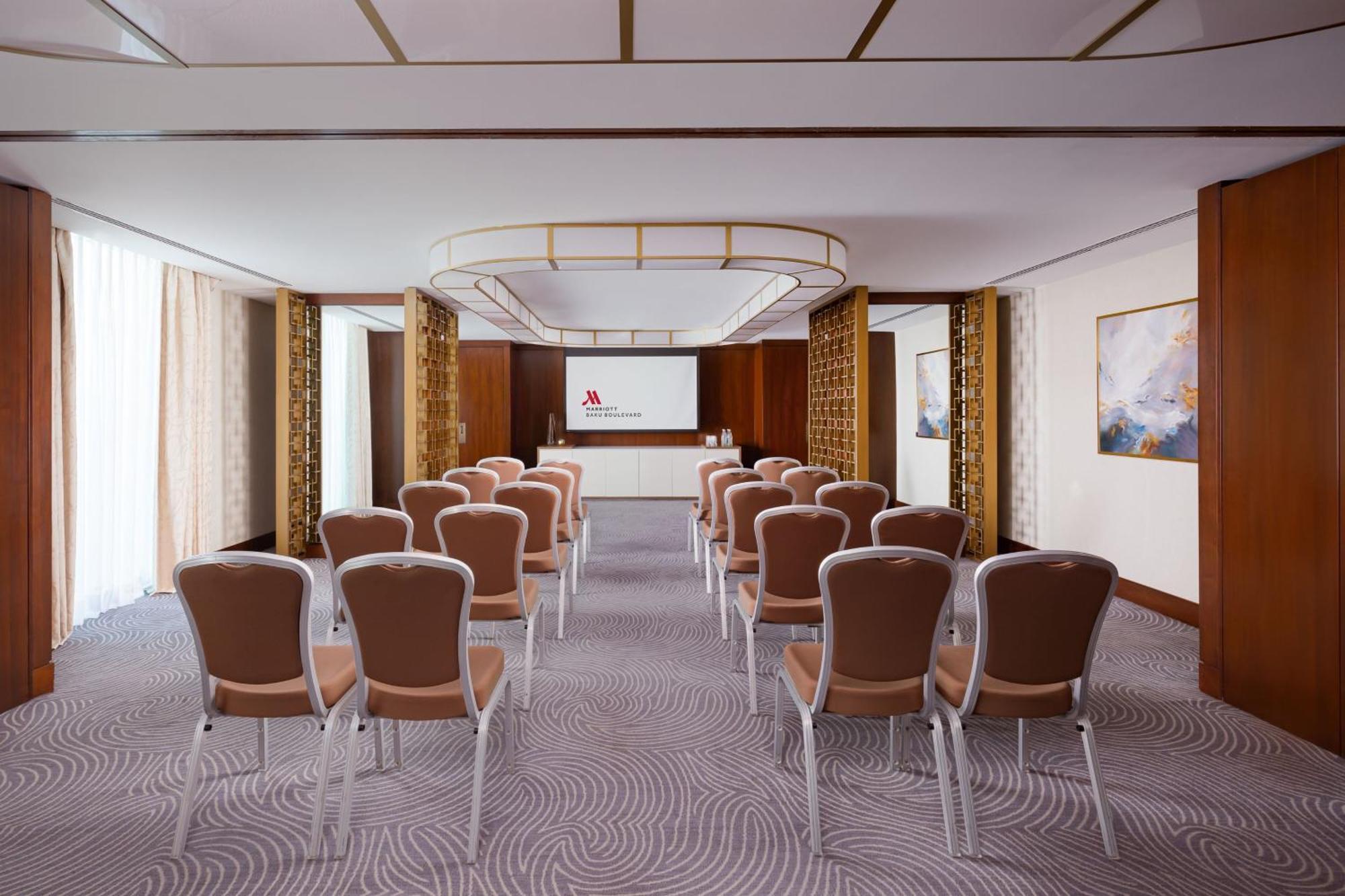 Baku Marriott Hotel Boulevard Eksteriør bilde Meeting room