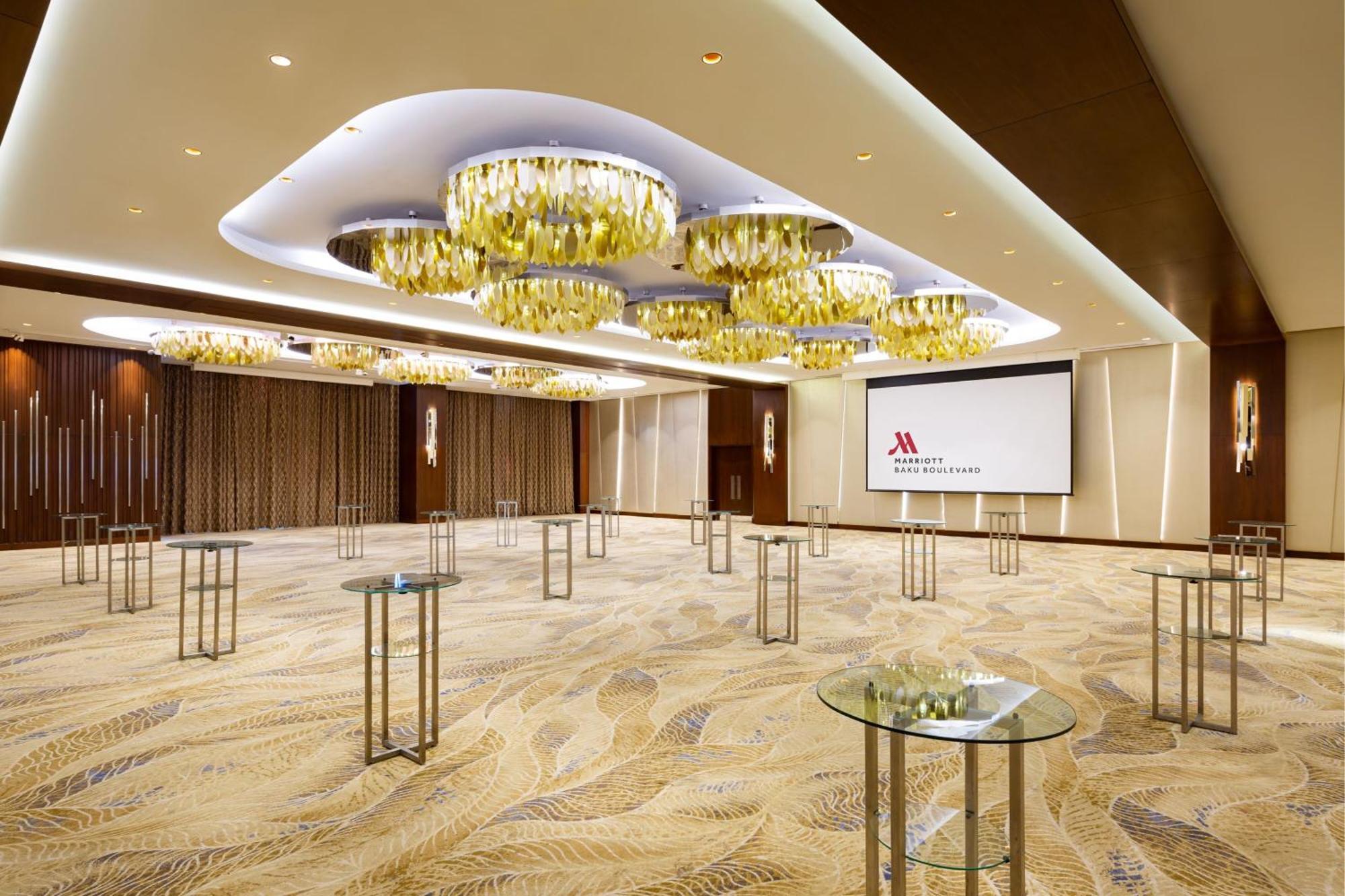 Baku Marriott Hotel Boulevard Eksteriør bilde The ballroom