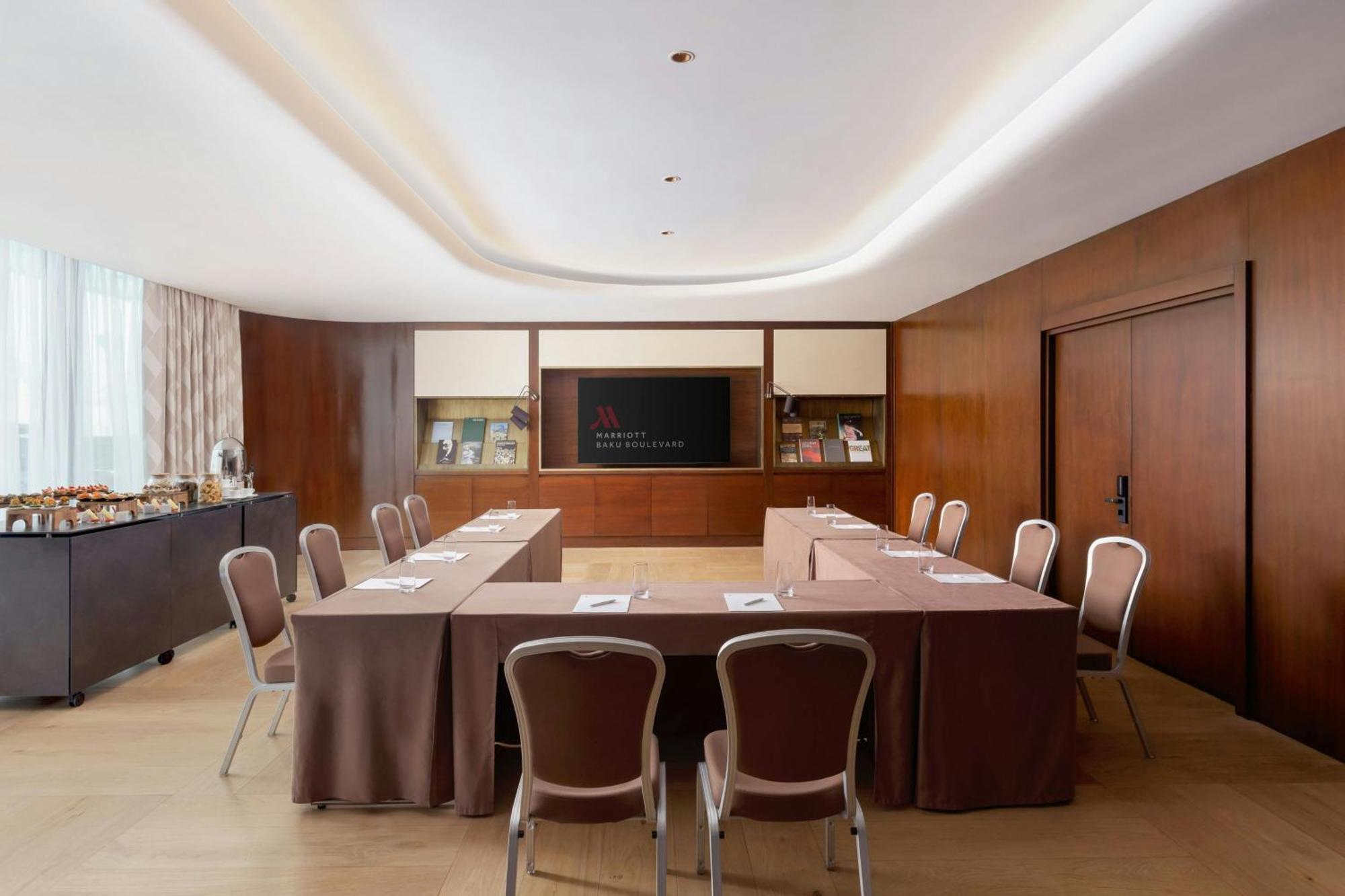 Baku Marriott Hotel Boulevard Eksteriør bilde Meeting room