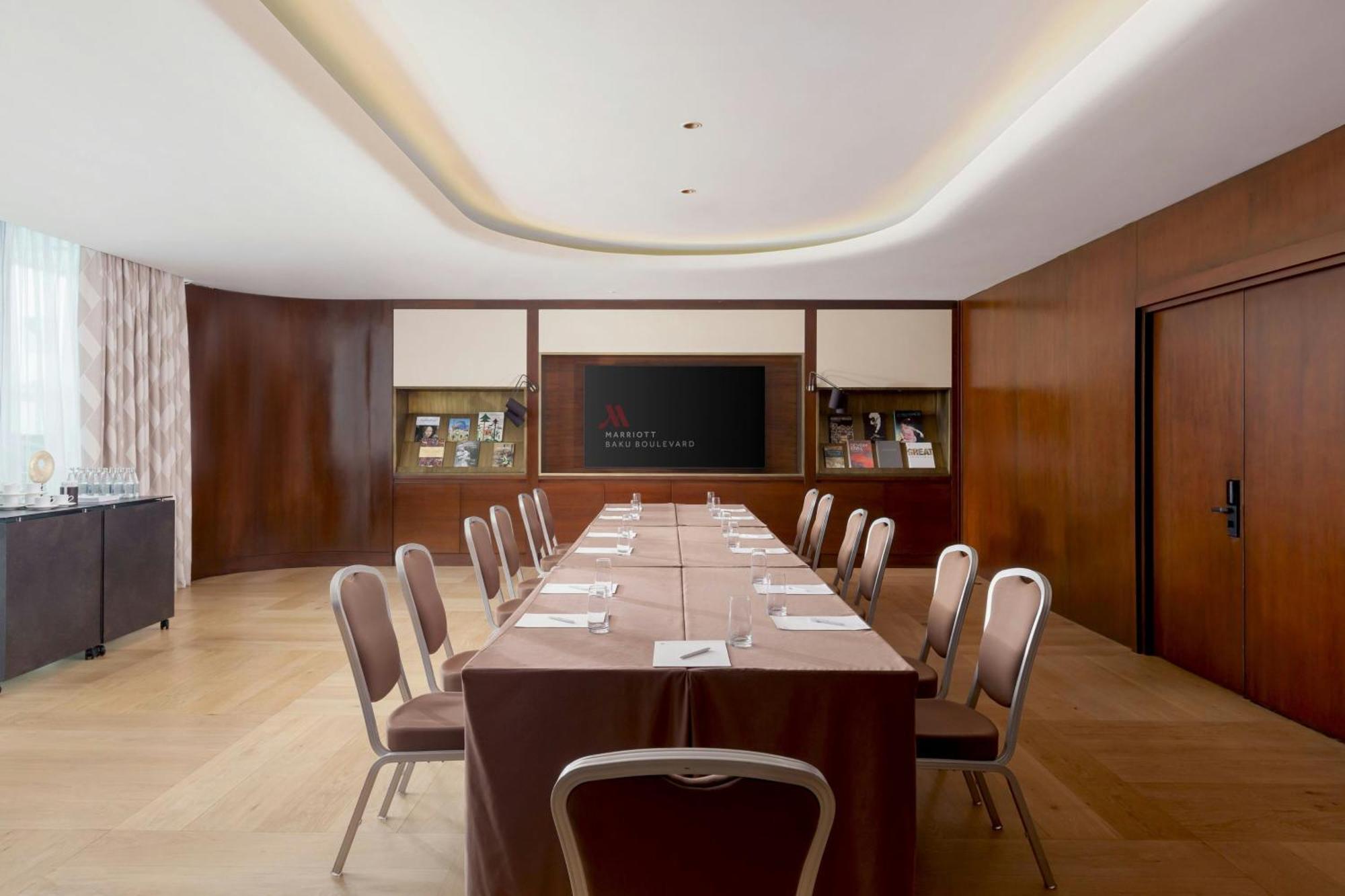 Baku Marriott Hotel Boulevard Eksteriør bilde Meeting room
